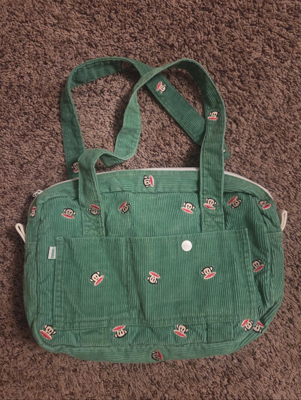 Y2k/vintage Paul Frank Julius The Monkey Embroidered Vtg Tote Bag (Small) - Picture 1 of 10
